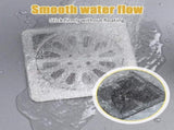 Disposable Floor Drain Filter Stickers, Disposable Shower Drain Hair Catcher to Prevent Clogged V1258-DP02-F-22