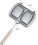 Reversible Maker - Double-Sided Frying Pan - Contact Grill - Non-Stick Gas Toaster V1188-MS101-01311-1