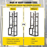 Refrigerant Tank Rack Cylinder Tank Rack w/ 1*50lb 2*30lb &3 Small Bottles V952-QPJ1X50BJ2X30B001V0