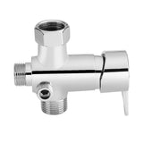 Toilet Bidet Attachments Hot/Cold Water Diverter Valve T Shape Adapter Flexible Hose Kit V1294-YM0722-JY00863