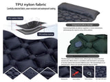 Ultralight Camping Sleeping Pad Built-in Foot Pump, Integrated Pillow Compact, Waterproof for V1107-CS-CQCD
