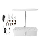 Hydroponics Growing System Planter ABS 12 Pods Soilless Indoor Garden Kit with LED Grow Light for V1294-YM0901-3111240003512