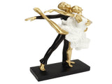 Romantic Couple Dancing Sculpture Decoration Resin Elegant Couple Ballet Dancer Statue Figurine V1294-YM0706-3115230054812