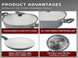 8 Pcs Clevinger Non-Stick Cookware Set V915-CV0316