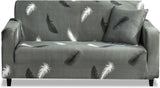 2 Seater Jacquard Elastic Sofa Cover Anti-Slip Stretch Slipcover V1263-JX-3540
