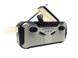 Emergency Radio Solar Wind-Up Model 2025 2500 mAh Power Bank AM/FM Radio with Flashlight & SOS V1189-HB003WSRA00014