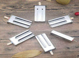 Popsicle Molds,Stainless Steel Non-Stick Ice Molds, Freesicle Mold Reusable Easy Release Ice V1366-AZ2-W-25319