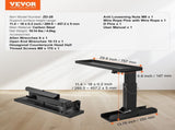 Ladder Levler, 29.8 L x 11.4-18 in H Support Surface, Steel Ladder Leveling Tool, Folding Pitch V952-LTTZZCG29INCD6LGSV0