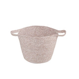 2 Piece Cotton Rope String Carry Handles Storage Baskets Set V915-MB0051