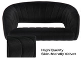 Velvet Home Office Chair- Black V226-SW8848BK