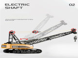 Huina RC CRANE 114 2.4Ghz Construction Tower Excavator Truck Toy Kids Boys Gift V610-TOY-HN-1572