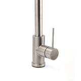 Brushed Nickel 2 Way Spray Kitchen Mixer Tap Pull Out Sink Laundry Swivel Faucet V1233-KRD519BS