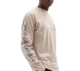 Vans Mens Have A Trip Long Sleeve T-shirt Top - Oatmeal V563-VN0A5FQF2N1-OAT-M