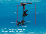 Striker 45 LBS Electric Trolling Motor Inflatable Boat Outboard Engine Fishing Marine V219-FSHTRLSTRA6X0