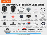 RDWC Hydroponics Grow System, Hydroponic Growing Kit with Top Drip, Recirculating Deep Water Culture V952-SSSPXT41T8INE1FIBV3