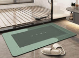4pcsSuper Absorbent Bath Mat, Quick-drying Bathroom Mats, Super Absorbent Living Room Floor Mat , V1370-AZ4-06872