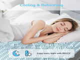 7 Zone Memory Foam Topper Mattress Toppers Cool Gel Pad Mat Medium Firm 8cm Thick 137cm x 190cm V201-W12782460