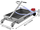 Low Profile Oil Drain Pan Truck Drain Pan 57 L with Pump Hose Casters V952-QCPYP15JLSYYLBYC1V0