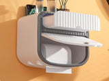 Toilet Paper Holder Wall Mounted Bathroom Tissue Roll Paper Towel Holder Tissue Dispensers for V1294-YM0710-3112230090411