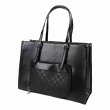 Multifunctional Laptop Bag Insulated Lunch Compartment Multipurpose Water Proof PU Work Bag V1294-YM0901-3118250109711