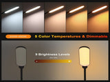 RGBCW LED Floor Lamp Modern Standing Light Dimming for Living Room Bedroom Office Eye Protection V1294-YM0901-L6775UK