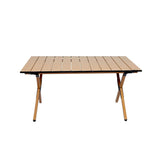 Levede Folding Camping Table Portable Oak OD1041