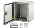 NEMA Steel Enclosure ,12 x 8 x 6'' NEMA 4X Steel Electrical Box, IP66 Waterproof & Dustproof, V952-DQXJSTCFS30X20X15V0