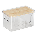 Trash Bag Dispenser Stackable with Top Extra Large Garbage Bag Holder & Organizer for Kitchen V1370-AZ4-15923