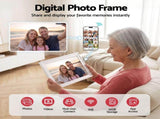 Artiss 10" Digital Calendar Planner Smart Photo Frame Family Chore Chart & Sync DPR-CAL-10-WH
