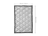 HOOWIFFY Thermal Insulated Soundproof Curtains Silver Oxford Cloth Noise Cancelling for Home Theater V1189-WXFWAL-20260326-02665
