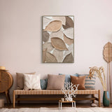 Modern Leaves Artwork 80x120cm V637-E592631