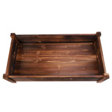 Large Rectangular Wooden Planters Garden Outdoor Flower Plant Herbs Pot Boxes V767-XJJ350