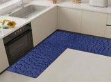 Bathroom Rug, L-Shaped Bath Mat, Non Slip Corner Shower Mat, Mats Corners Area Runner V1366-AZ2-W-12755