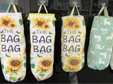 Alpaca Design Wall-Mounted Bag - Cute Hanging Storage Pouch V1192-GMCS-0820-006