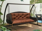 Bench Cushion, Tufted Bench Cushions for Indoor Furniture, Seat Cushions Indoor, Velvet Bay V1366-AZ2-W-22691