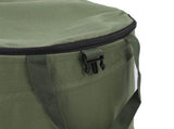 Camping Trash Can with Zippered Lid 24 Gallons Large Capacity Foldable Portable Garden Garbage V1294-YM0901-3111240240813