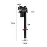 Electric A Frame Trailer Jack LED Light Power Tongue Jack Weight Capacity 3500 lbs 9Inch to 32Inch V985-JACKSTANDWHEEL