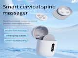 Smart Cervical Spine EMS Massager Sticker with Remote Control & Charging Case - 6 Modes, 16 V888-ELOSUNG29136