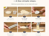 White Wireless Handheld Electric Pasta Maker Rechargeable Dough Extruder with 5 Nozzles for V888-ELOSUNG43922