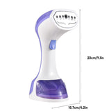 1100W Travel Handheld Garment Steamer 120ml Tank Quick Heating Clothes Steamer V1263-JX-5897
