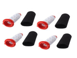 4Pcs Vacuum Cleaner Pre Motor Filter Foam Filter for Bosch 754176 754175 BCH6 Vacuum Cleaner Parts V1294-YM0703-3113230098811