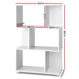 Artiss Bookshelf 3 Tiers - NINA White FURNI-E-DIS-AKEI-WH