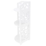 3 Tier Small Corner Shelves Plant Standing Rack for Small Spaces Bathroom Bedroom Organizer V1294-YM0901-3116200053511