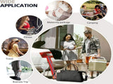 Travel Duffle Bag with Trolley Sleeve, Weekender Overnight and Gym Bag for Carry On Travel, Hospital V1189-LC-AMZ-00110
