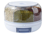 Grains Separate Storage Box Sealed Rotating Rice Bucket Home Insect Damp Proof Rice Storage Tank S V1294-YM0626-3118230011912