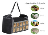 Hay Bags for Horses,Slow Feed Hay Bag Hay Feeder Net for Goats Indoor Outdoor Grazing Feeding V1369-AZ3-W-02324