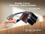 Plywood Carrier, 90.7 kg Single Clamp Capacity, 2 Pack Adjustable Drywall Carrying Tool for 0-25.4 V952-SLJBDTSK200LVI1BK001V0