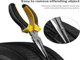 30 Pcs Tire Repair Kit, Flat Tire Repair Tool Kit for Car Motorcycle Truck Tractor, Portable V1237-ZY-917-113