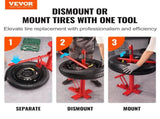 Manual Tire Changer, Portable Hand Bead Breaker Mounting Tool for 203 - 406 mm Tires, Compatible V952-LTCZJZGSHSKRERD9OV0