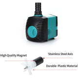 Aquarium Circulating Water Pump Fish Pond Pump Aquarium Side Suction Pump 25w V1237-ZY-528-299